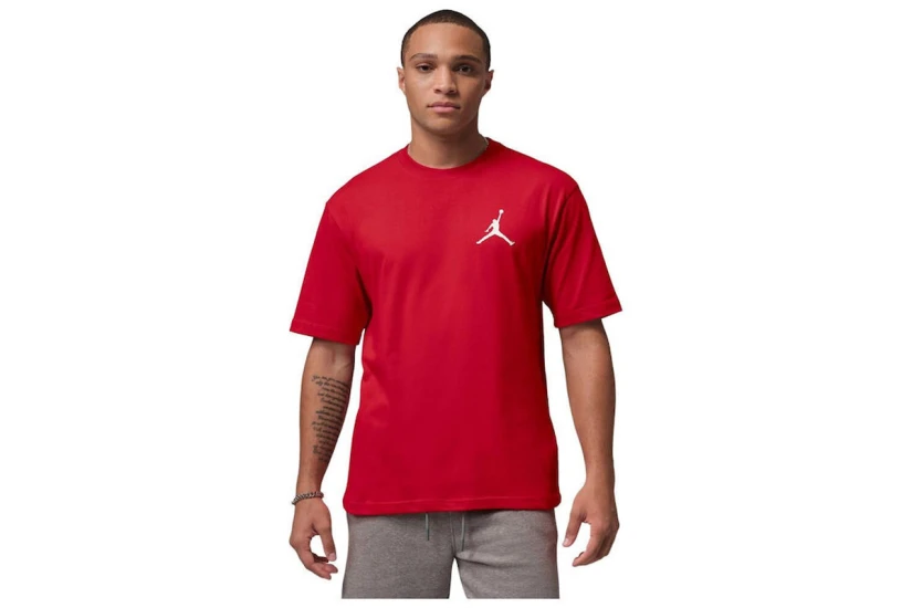 Jordan Jumpman Ανδρικό Κοντομάνικο T-Shirt Κόκκινο