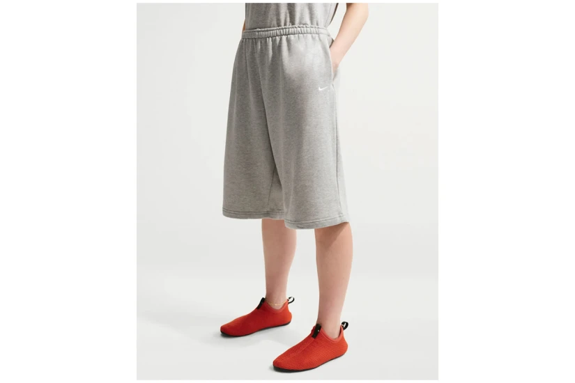 Nike Sportswear Oversized French Terry Γυναικεία Αθλητική Βερμούδα Γκρι
