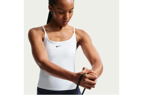 Nike One Fitted Dri-Fit Cami Μπλούζα Αμάνικη Γυναικεία (IR1890 100)