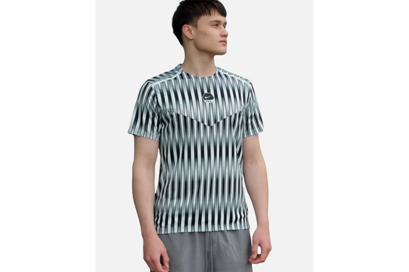 Nike Nsw Run Ανδρικό Κοντομάνικο T-Shirt Πράσινο, Μέντα