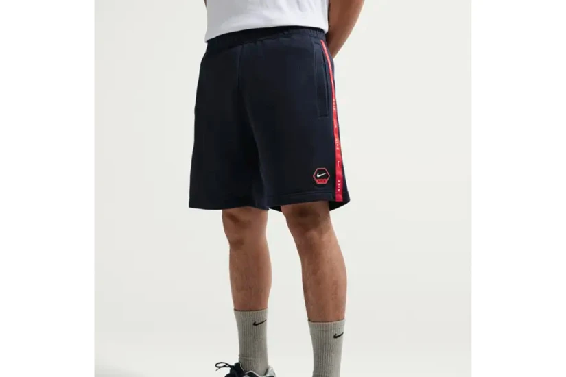 Nike Sportswear Ανδρική Βερμούδα Μπλε Σκούρο, Κόκκινη