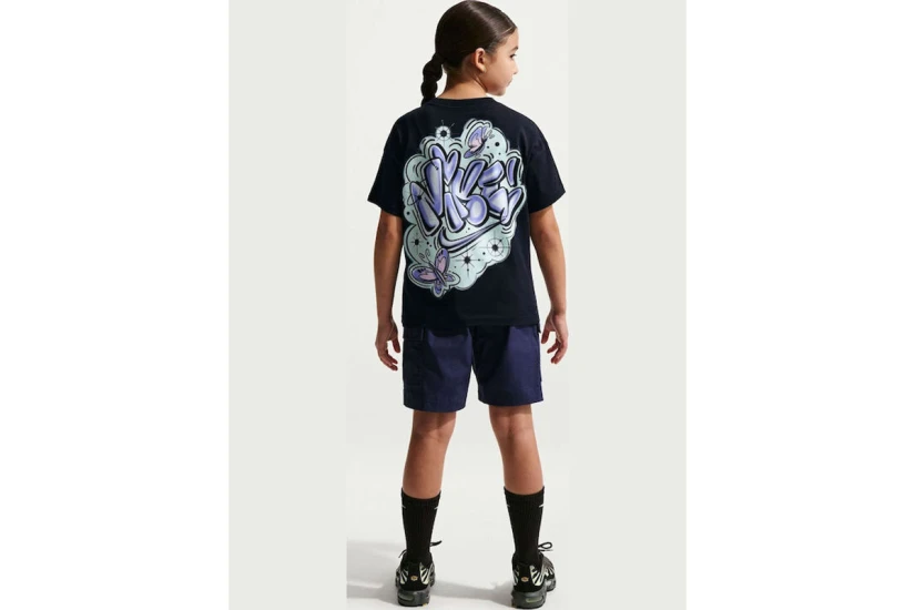 Nike Sportswear Παιδικό Κοντομάνικο T-Shirt Μαύρο