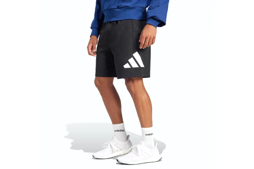 Adidas Performance Essentials Big Logo Jersey Ανδρική Αθλητική Βερμούδα Μαύρη