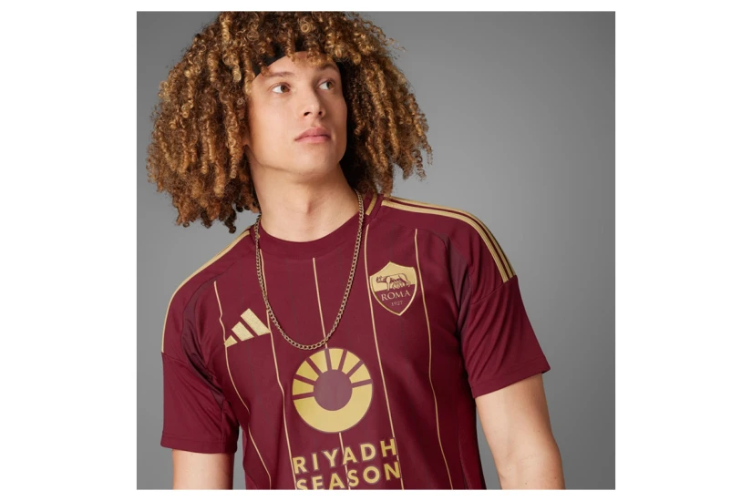 Adidas Performance AS Roma 24-25 Home Jersey Ανδρική Ποδοσφαιρική Φανέλα