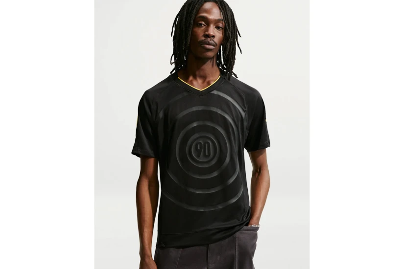 Nike Mad 90 Pack Laser 90 Ανδρικό Κοντομάνικο T-Shirt Μαύρο, Κίτρινο