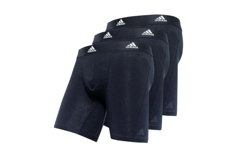 Adidas Performance Ανδρικά Μπόξερ Εσώρουχα Μαύρα 3 Τεμάχια