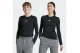 Adidas Techfit Παιδική Μακρυμάνικη Μπλούζα με Λαιμόκοψη Μαύρη