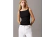 Calvin Klein Γυναικεία Αμάνικη Μπλούζα με Τιράντες Μαύρη