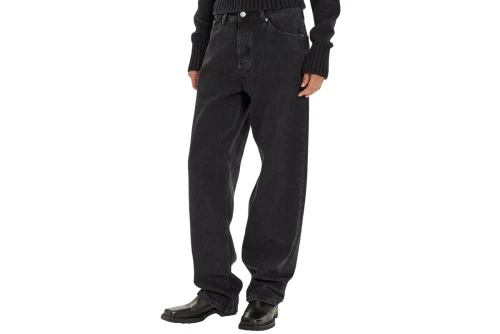 Calvin Klein High Rise Loose Παντελόνι Τζιν Γυναικείο (J20J225388 1BY)