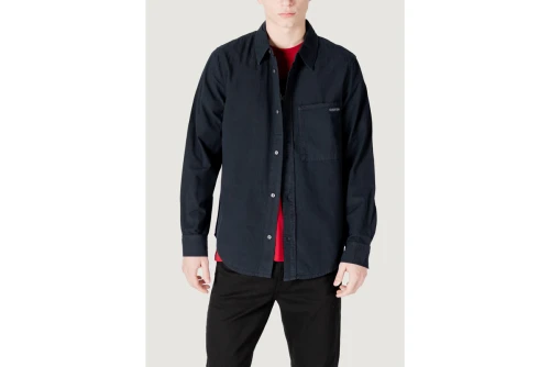 Calvin Klein Regular Chambray Πουκάμισο Μακρυμάνικο Ανδρικό (J30J326563 1BY)