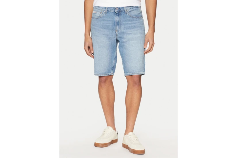Calvin Klein Ανδρική Τζιν Βερμούδα Μπλε