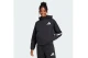 Adidas Performance Z.N.E Full - Zip Γυναικεία Πολυεστερική Ζακέτα με Κουκούλα Μαύρη