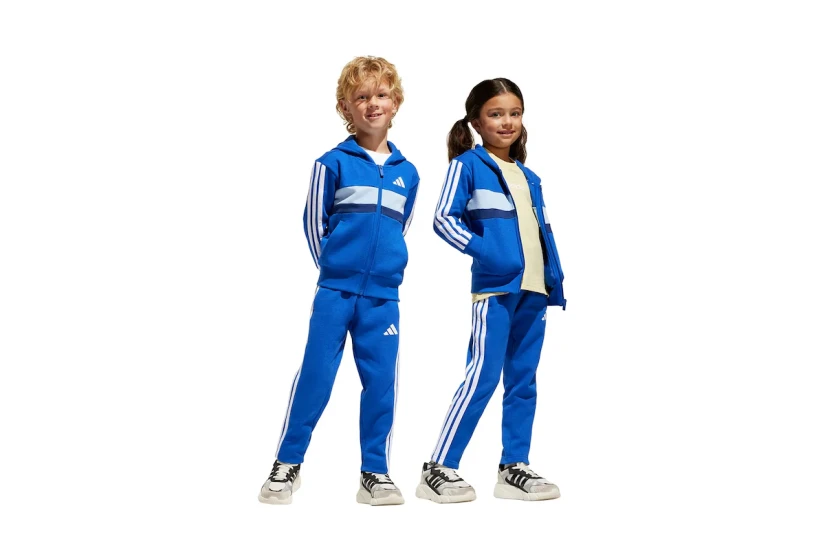 Adidas Performance Sportswear 3-Stripes Παιδικό Σετ Ζακέτα με Κουκούλα - Παντελόνι Φόρμας