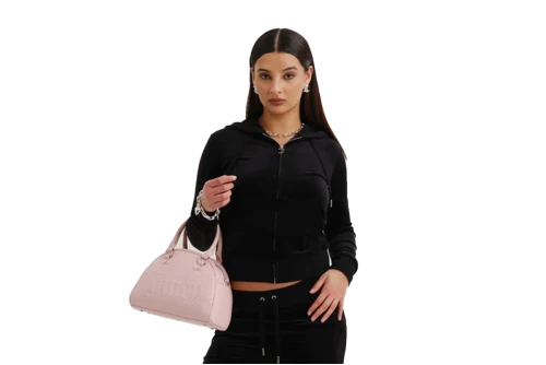 Juicy Couture Classic Velour Robertson Ζακέτα Βελουτέ Γυναικεία (JCAP176 101)