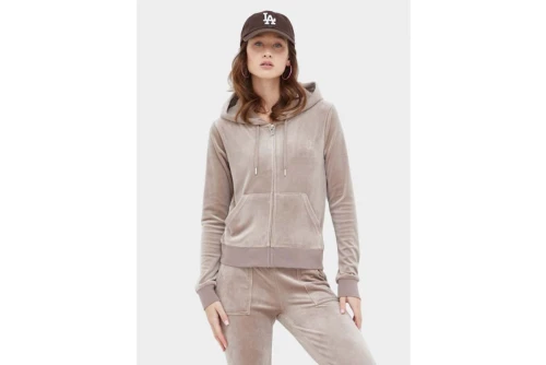 Juicy Couture Classic Velour Robertson Ζακέτα Βελουτέ Γυναικεία (JCAP176 379)