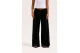 Juicy Couture Wide Leg Classic Velour Γυναικείο Παντελόνι Φόρμας Μαύρο