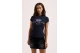 Juicy Couture Jeans Black Washed Longline Γυναικείο Κοντομάνικο T-Shirt Μαύρο