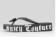 Juicy Couture Heritage Crest Wedge Γυναικείες Σαγιονάρες Μαύρες, Λευκές