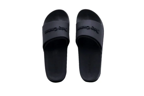 Juicy Couture Stacked Embossed Sliders Παντόφλες (JCFYL128006 101)