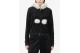 Juicy Couture Pom Pom Faux Fur Bamboo Γυναικεία Ζακέτα Βελουτέ