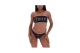 Juicy Couture Bandeau Bikini Diamante Branding Set Μαγιό Bikini Γυναικείο (JCIT122001 101)