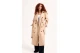 Juicy Couture Cotton Twill Trench Γυναικεία Καπαρντίνα Μπεζ