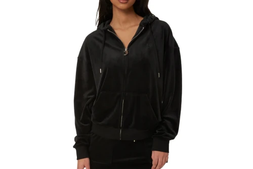 Juicy Couture Halan Ζακέτα Βελουτέ Γυναικεία (JCWAS24342 101)