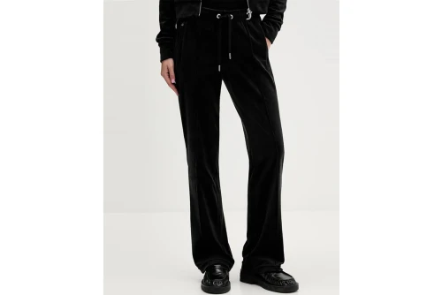 Juicy Couture Tina Velour Outline Diamante Παντελόνι Φόρμας Γυναικείο (JCWBJ126327 101)