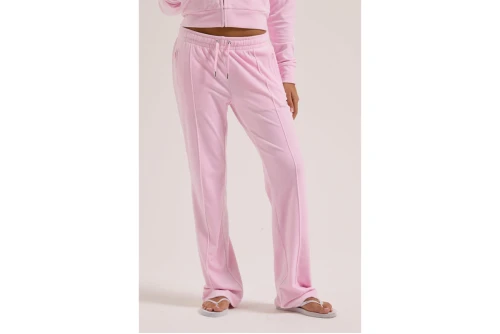 Juicy Couture Tina Velour Outline Diamante Παντελόνι Φόρμας Γυναικείο (JCWBJ126327 381)
