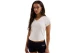Juicy Couture Capped V-Neck Γυναικείο Κοντομάνικο T-Shirt Εκρού