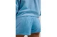 Juicy Couture Tamia Velour Outline Diamante Γυναικείο Αθλητικό Σορτς Γαλάζιο