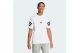 Adidas Performance Future Icons 3-Stripes Ανδρικό Κοντομάνικο T-Shirt Λευκό, Μαύρο