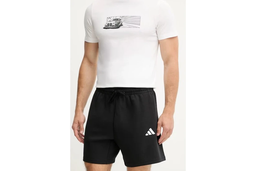 Adidas Performance Future Icons Small Logo Ανδρική Αθλητική Βερμούδα Μαύρη