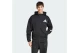 Adidas Performance Z.N.E. Aνδρική Βαμβακερή Ζακέτα με Κουκούλα Μαύρη
