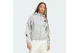 Adidas Performance Z.N.E Full - Zip Γυναικεία Πολυεστερική Ζακέτα με Κουκούλα Γκρι