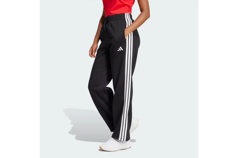 Adidas Essentials 3-Stripes Fleece Γυναικείο Παντελόνι Φόρμας