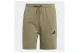 Adidas Performance Essential 3-Stripes Ανδρική Αθλητική Βερμούδα Χακί, Μαύρη