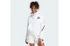 Adidas Performance Z.N.E. Πολυεστερική Ζακέτα με Κουκούλα Λευκή