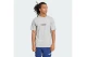 Adidas Performance Essentials Linear Single Jersey Ανδρικό Κοντομάνικο T-Shirt Γκρι