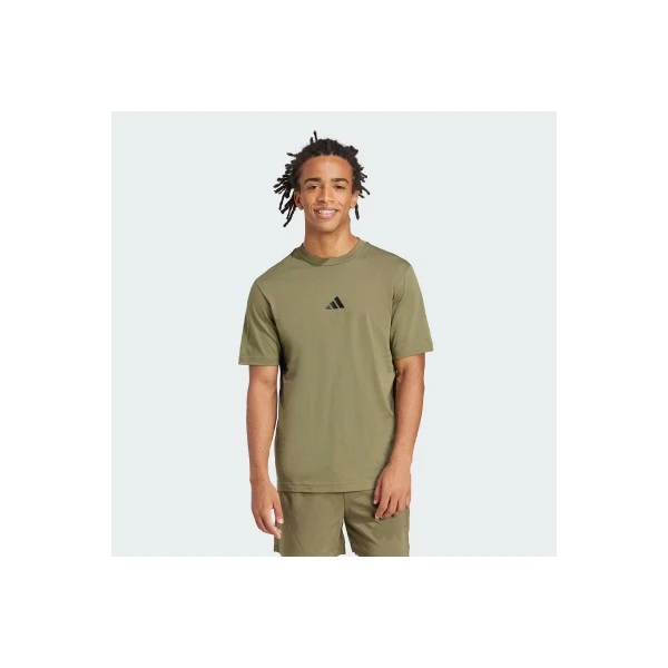 Adidas Performance Essentials Small Logo Single Jersey T-Shirt Ανδρικό (JF1097)