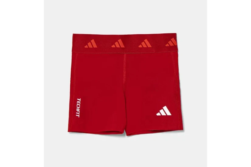 Adidas Performance TECHFIT Παιδικό Κοντό Κολάν Κόκκινο