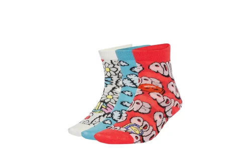 Adidas Performance Fun Κάλτσες Ψηλές 3 Ζευγάρια (JH3421)