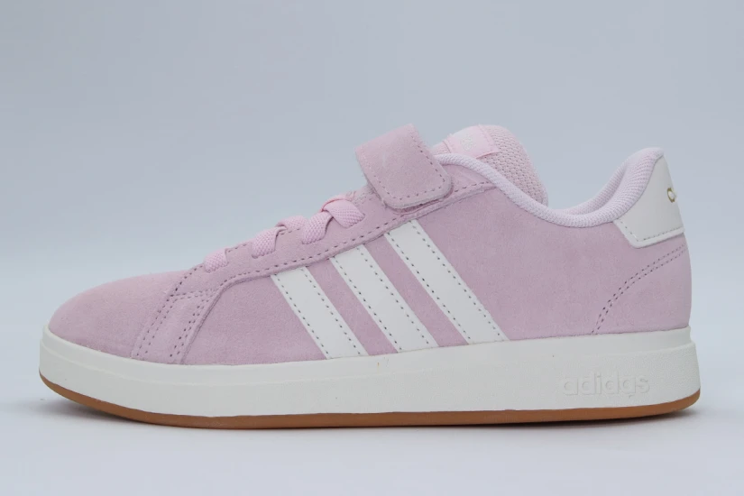 Adidas Performance Grand Court 00S Παιδικά Sneakers Ροζ, Εκρού