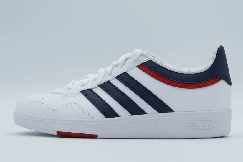 Adidas Performance Hoops 4.0 Sneakers Λευκά, Μπλε Σκούρο, Κόκκινα