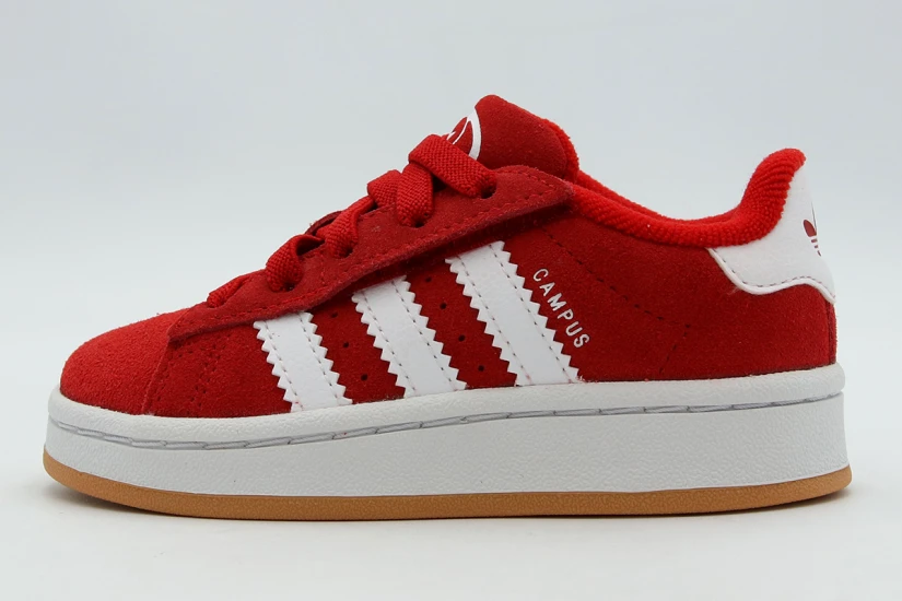 Adidas Originals Campus 00S Βρεφικά Sneakers Κόκκινα, Λευκά