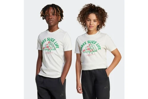 Adidas Performance Lounge Pizza Graphic T-Shirt (JI6678)