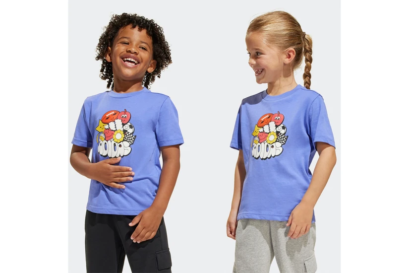 Adidas Performance Sportswear Fun Παιδικό Κοντομάνικο T-Shirt Μωβ