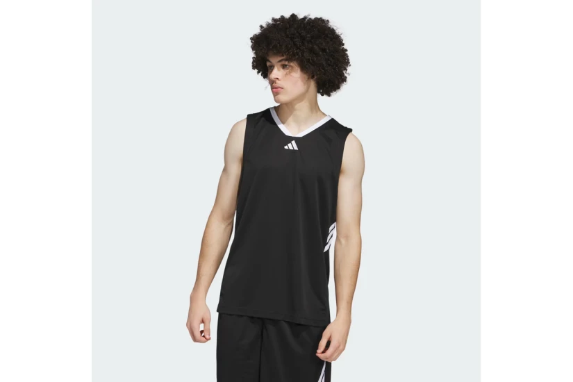 Adidas Performance Basketball Legends Ανδρική Αμάνικη Μπλούζα Μαύρη