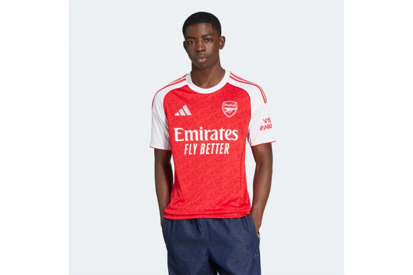 Adidas Performance Arsenal 25-26 Home Ανδρική Ποδοσφαιρική Φανέλα Κόκκινη, Λευκή