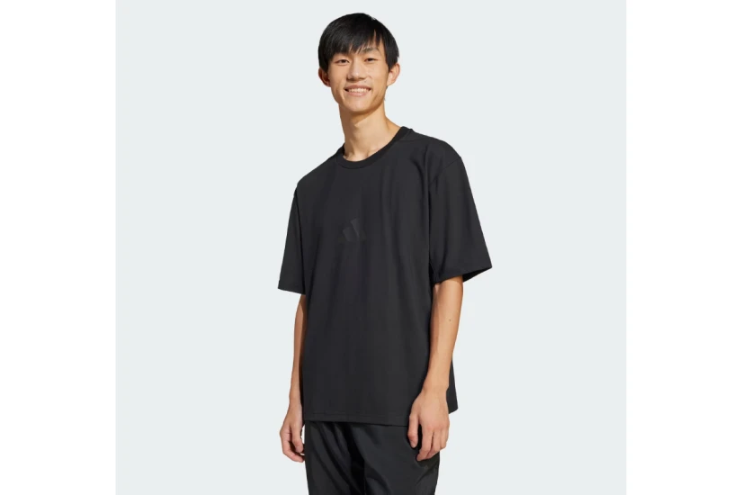 Adidas Performance Z.N.E. Loose Fit Ανδρικό Κοντομάνικο T-Shirt Μαύρο